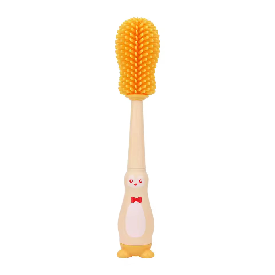 Baby bottle cleaning brush set