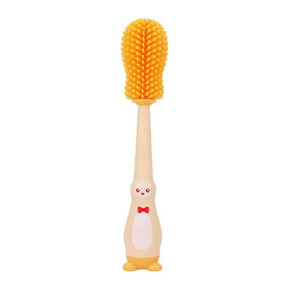 Baby bottle cleaning brush set