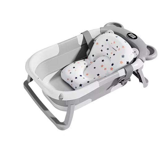 Foldable Baby Bath Tub With Thermometer
