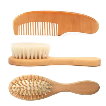 Soft Baby Hair Brush And Comb Set
