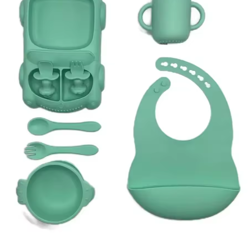 Baby Silicone Tableware Set